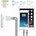 iPhone Charger, JAHMAI 4.2A Fast Charging Portable Home Travel Wall Charger with 6FT 2PACK Durable Nylon Braided Lightning to USB Cable Charging Cord for iPhone X/8/7/6S/6/Plus/5S/SE/5C/5/iPad