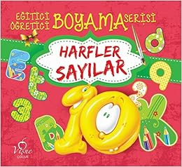 Egitici Ogretici Boyama Serisi Harfler Sayilar Kolektif