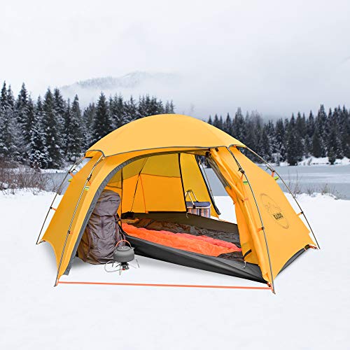 KAZOO Lightweight Backpacking Tent 2 Person Waterproof Camping Tents 2