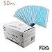 PacingMed Disposable Medical Mask - Face Mask for Dust, Flu, Mouth, Surgical Dental, Cleaning, Construction, Travel, Allergy Mask - Hypoallergenic, Antiviral Anti Pollen, FDA (50pcs, Blue)