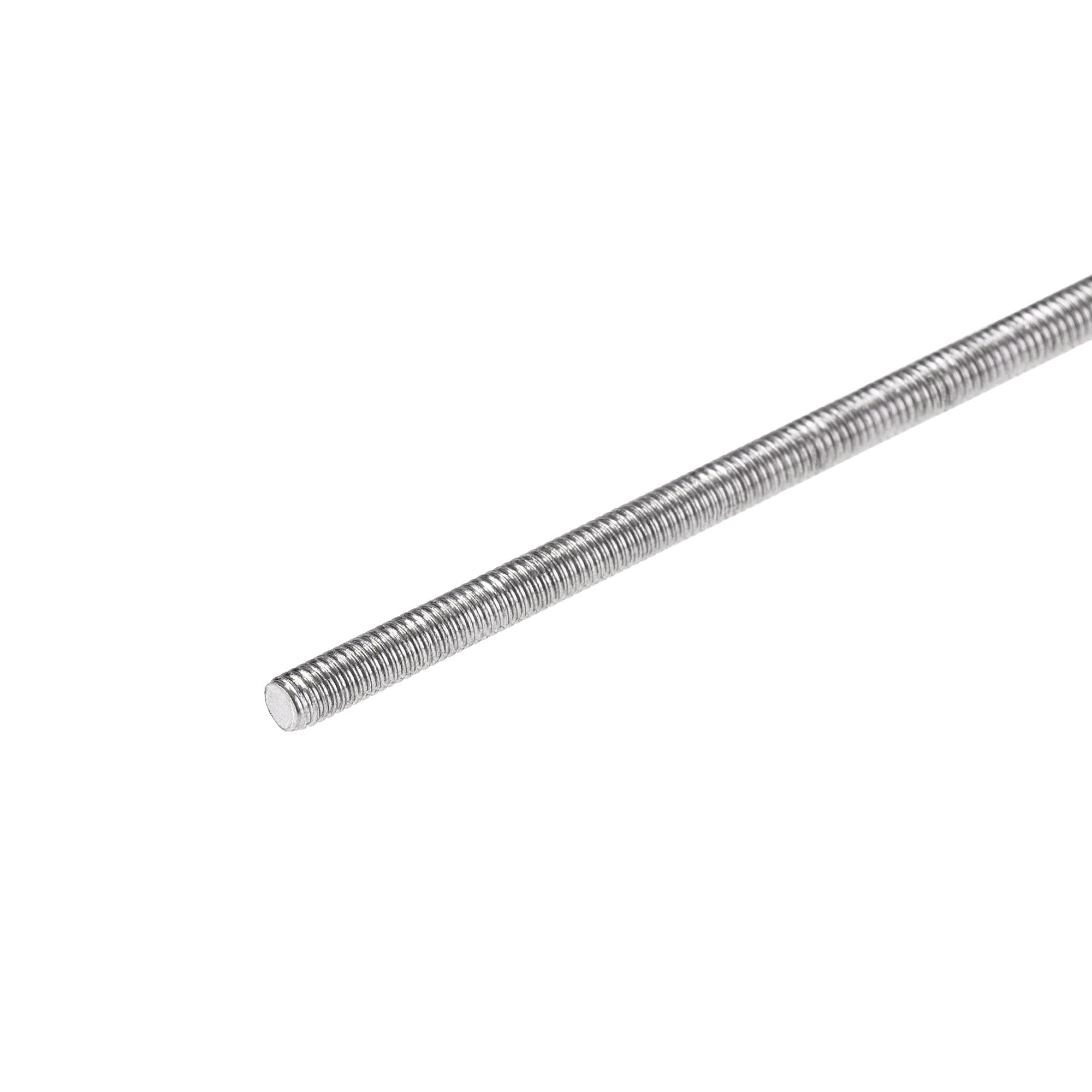 sourcing map 12Pcs M3 x 150mm Fully Threaded Rod 304 Stainless Steel Right Hand Threads
