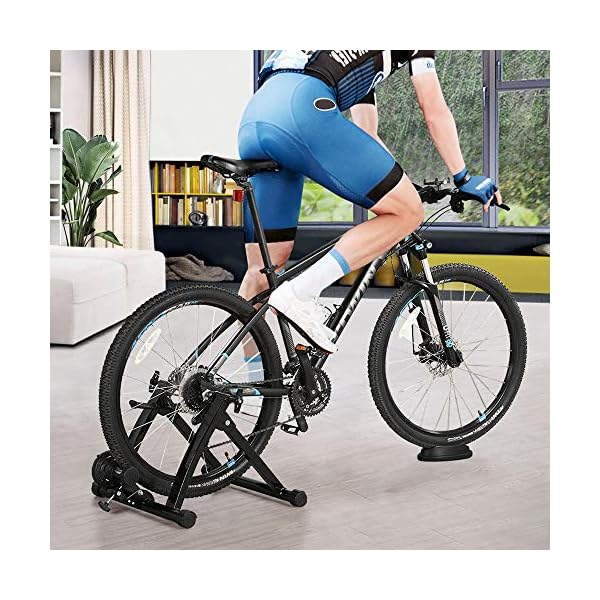 Yaheetech Turbo Trainer Bike Trainer Indoor Exercise Bike