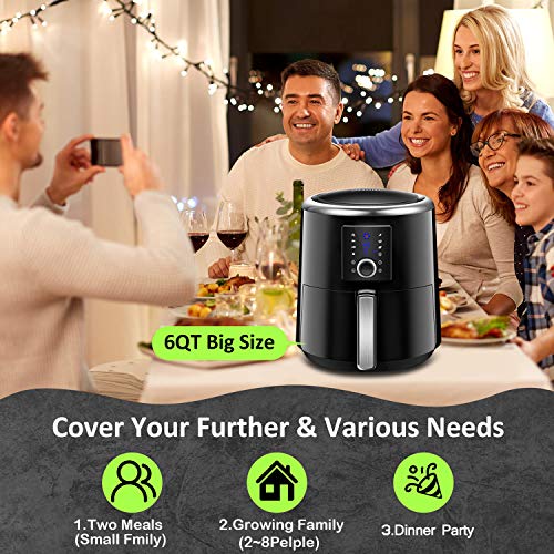 2 OMORC+Airfryer+Circulation+Healthier+Preservation