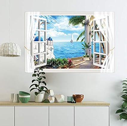 Wall Stickers St Tony Island Decorations Living Room