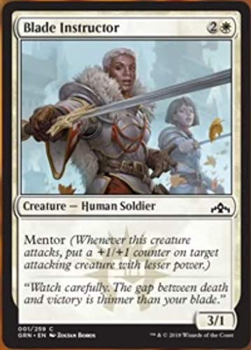 Magic: the Gathering - Blade Instructor (001/259) - Guilds of Ravnica