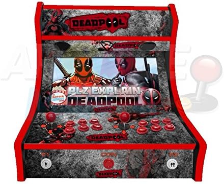 Arcade Machines - Deadpool - 2 Player Arcade Bartop Machine - 815 GAMES IN 1