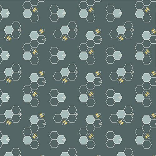 Birch - Organic Cotton Poplin Fabric by the Metre - Merry Hive - per Metre