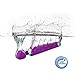 COCHING Cordless Electric Wand Massager G Spot Stimulation Vibrator for Women 100% Waterproof Rechargeable Powerful Massage Wand with 16 Speed Vibrating Patterns Muscle Aches Whisper Quite â€“ Purple