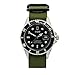 CIVO Heavy Duty G10 Zulu Military Watch Bands NATO Premium Ballistic Nylon Watch Strap 5 Black Rings with Stainless Steel Buckle 20mm 22mm 24mm (army green, 20mm)