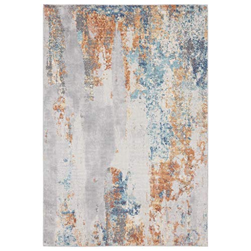 LUXE WEAVERS Kingsbury Multi 9 x 12 Abstract Modern Area Rug 7681 The