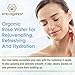 Organic Rose Water Toner Facial Spray - Premium Rose Water for Healthy, Glowing, Irresistible Skin & Hair - Rejuvenating & Refreshing Face Mist Made for Sensitive Skin w No Fillers by Era-Organics