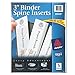 Avery 89109 Binder Spine Inserts, 3" Spine Width, 3 Inserts per Sheet (Pack of 5 Sheets) primary