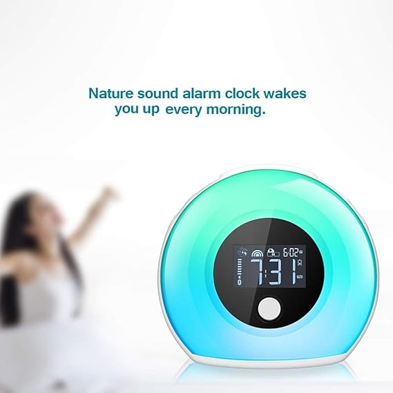 nursery clock night light