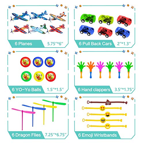 Party Favors for Kids, LUYATA 166PCS Carnival Prizes for Kids Bulk Toy Assortment for Parties Treasure Box Prizes for Classroom Game