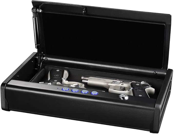 SentrySafe Pistol Safe, Quick Access Gun Safe, Two Pistol Capacity