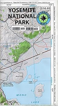 Yosemite National Park Recreation Map (Tom Harrison Maps), by Tom Harrison