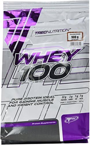 Trec Nutrition - Whey 100 - 900 g / 30 portions - CHOCOLATE DELIGHT - Pure Protein Ideal For Gaining Muscle and Weight Control by WHEY 100