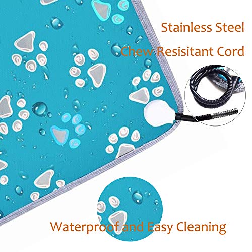 WEGIFO XXL Dog Heating Pad for Large Dogs Bed and Cats Bed,Pet Heating