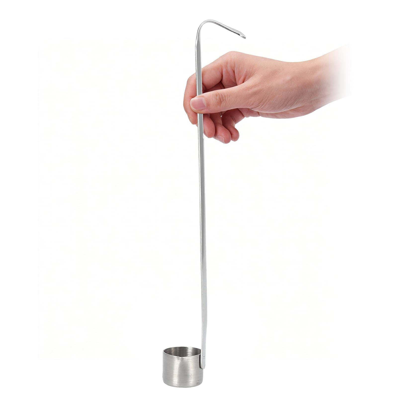 Wine Ladle Spoon Stainless Steel Wine Measure Spoon Long Handle Beer Pouring Ladle Rust Proof Sauce Serving Spoon Soup for Cooking Soup Sauce(25ML)