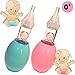 BoogiePully Baby Nasal Aspirator. Cleanable & Reusable. Anti-Back Flow Valve System Never Blows Mucus Back Into Your Baby's Nose with Continuous Squeezing. (Pink)