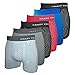 Crazy Cool Mens Comfortable Fun Nylon Seamless Short Boxer 6-Pack