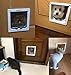 CEESC Cat Flap Door Magnetic Pet Door with 4 Way Lock for Cats, Kitties and Kittens, 2 Sizes and 2 Colors Options (L- Inner Size: 7.08