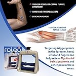 Roleo-Tennis-Elbow-Trigger-Point-Massager-Arm-Massager-for-Tennis-Elbow-Treatment-and-Golfers-Elbow-Treatment-The-Carpal-Solution-Forearm-and-Hand-Massager-for-Muscle-Pain-Relief