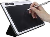 Yosoo Health Gear LCD Drawing Board 9 Inch Writing Tablet Leather Case Black view 2