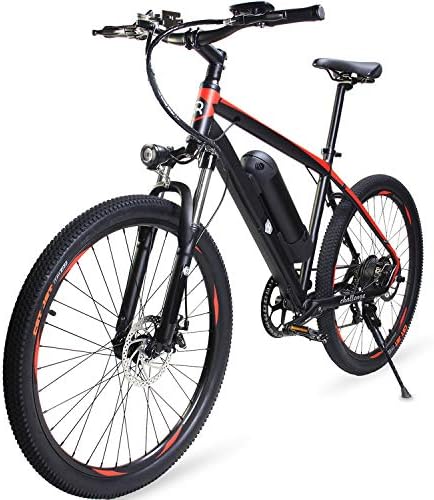 DSBL 26 inch Aluminum Electric Mountain Bike Shimano 7 Speed E-Bike 36V 10.4Ah Lithium Battery 350W Electric Bicycle 26 inch Adult Assisted E-Bike