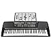 Hamzer 61 Key Electronic Music Electric Keyboard Piano - Black