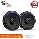 myTVS TS-2W-74 6 Inch 2 Way Car Speakers in-built Tweeter 320W