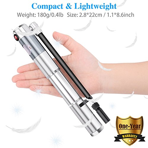 image for Cycorld Mini Bike Pump with Gauge, 210psi Bicycle Tire Pump Fits Prest