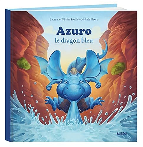 Azuro le dragon bleu (braille)