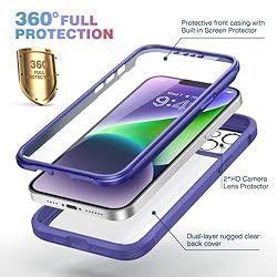Diaclara Designed for iPhone 14 Case, Full Body