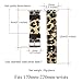 Bandmax Fabric Replacement Strap Compatible Apple Watch, Bandmax Stainless Steel Metal Clasp Buckle Comfortable Denim Fabric Watch Band Compatible Apple Watch Series 3/2/1(Leopard Pattern 38MM)