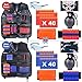 Tepsmigo Kids Tactical Vest Kit for Nerf G-UNS N-Strike Elite Series with Foam Dart Toy G-un (Color B)