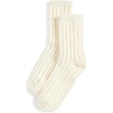STEMS Women's Winter Plush Cable Socks