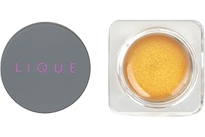 LIQUE Cosmetics Shimmer Whipped Oil Lip Butter, Made with Nutrient-Rich Honey, Aloe Vera, & Vitamin C for Dry, Cracked & Chapped Lips, Adds a Subtle Glow & Touch of Sweetness, 0.17 Oz