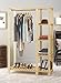 Whitmor Slat Wood Wardrobe