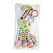 NUOLUX Stroller Car Seat Toy Kids Baby Bed Crib Cot Pram Hanging Giraffe Toy Pendant with Ringing Bell（Random color）