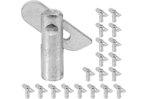 20pcs Galvanized Scaffolding Locking Pins Steel Safety Lock Fixed Pegs for Guardrail System Support, Heavy Duty Construction 
