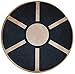 Therapist’s Choice® Wooden Balance Board with Non-Slip Pad, 15.5-Inch Diameter