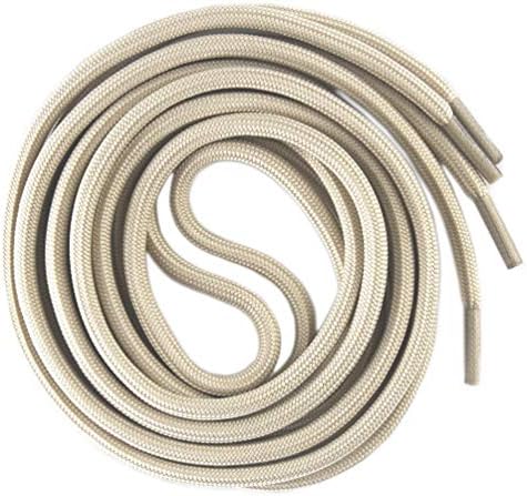 Mshega 靴ひも 靴紐 スニーカー シューレース 丸紐 丸ひも 運動靴 アウトドア