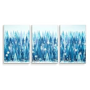 3 Panel Canvas Wall Art Quiet Dream Pictures Home Wall Decorations for Bedroom Living Room Paintings Canvas Prints Framed - 16"x24" x 3 Panels