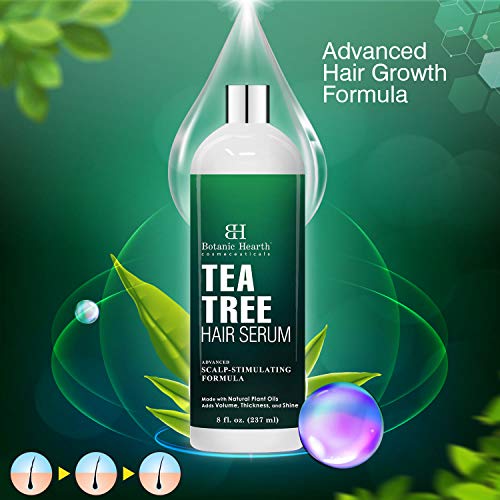 Botanic Hearth Tea Tree Hair Serum, Hair Growth Stimulating, Made with