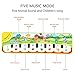 CTOY Piano Mat Toy Gift for 1 to 3 Year Old Boy&Girls,35in Early Educational Musical Instruments Toys (Yellow)