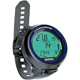 Mares Puck Pro EZ Wrist Underwater Scuba Dive Computer (414177) - Depth, Decompression, Temperature, Time Dive Data Display