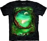 The Mountain Men's Moon Tree T-Shirt Black XL