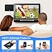 1byone OUS00-0569 50 Miles HD Digital TV Antenna with Detachable HDTV Amplifier Signal Booster, Support 4K 1080p & All Older TV's, Amplified 10ft Highest Performance Coax Cable