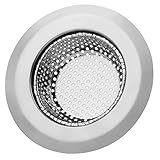 Anpro Stainless-Steel Kitchen Sink Strainer for Garbage, Easy Clean, Large Wide Rim 4.53